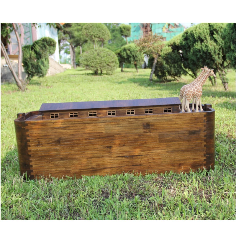 equipo de madera para parque infantil arca de noe hecho a mano a precio de fabrica buy hand crafted noah s ark noah s ark wooden noah s ark product
