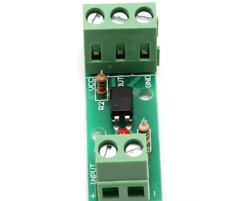 12V 1-Channel Optocoupler Isolation Module Board 80KHz No Din Rail PLC Processor 