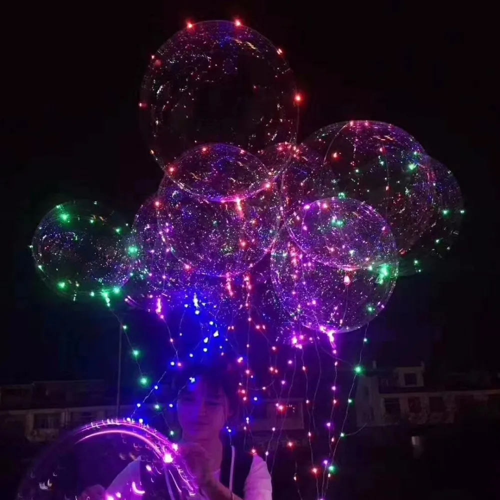 Biodegradable Led String Rubber Latex Balloon For Party Use Buy Led
