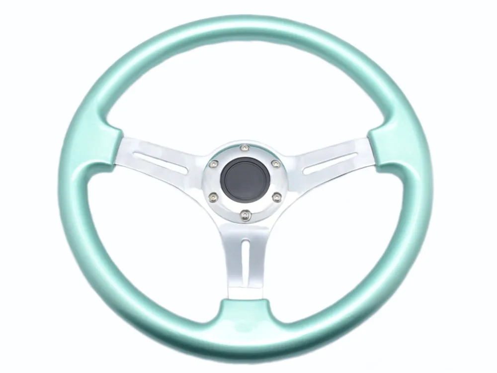 350mm Painted Coloured Jdm Steering Wheel Car Wood Steering Wheel Buy