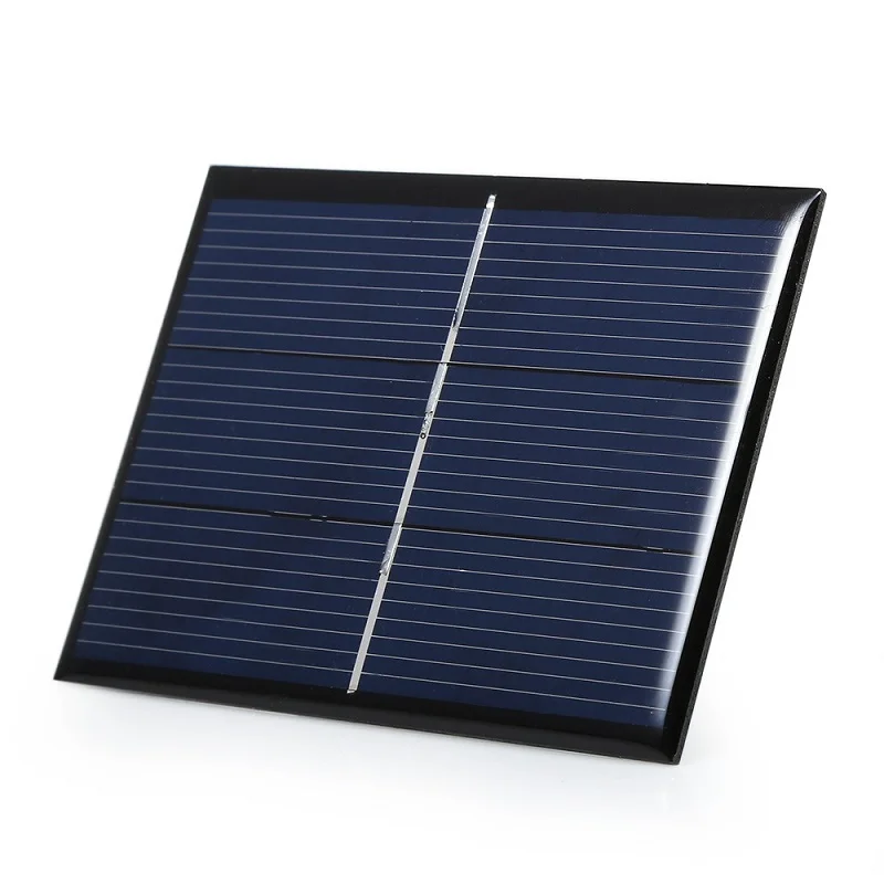 BUHESHUI 0.65W 1.5V 430Ma Mini Solar Cell Polycrystalline Solar Panel DIY Solar Charger System+15CM Cable 60*80MM Epoxy