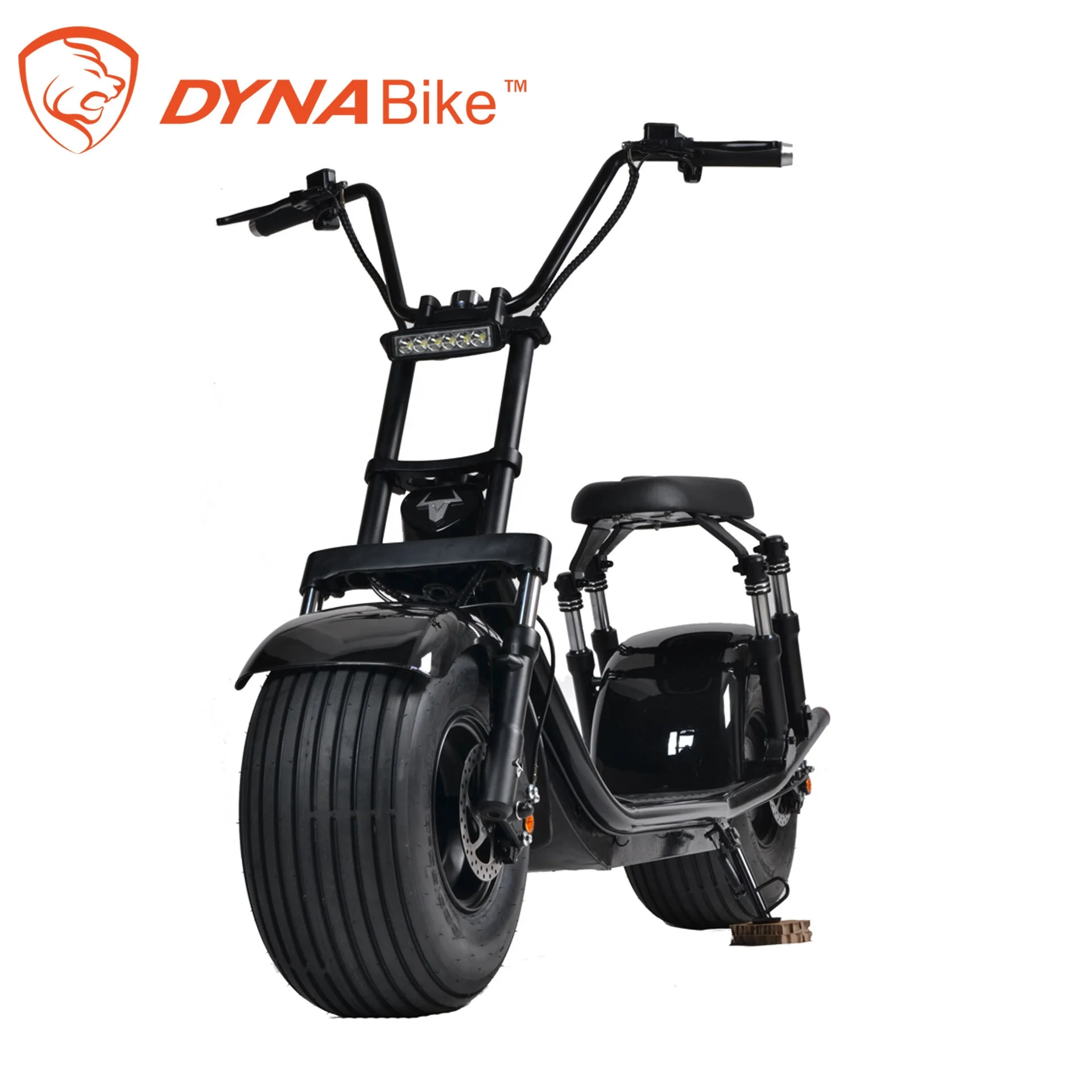 

Electric scooter 2 seat citycoco black color, Black,red