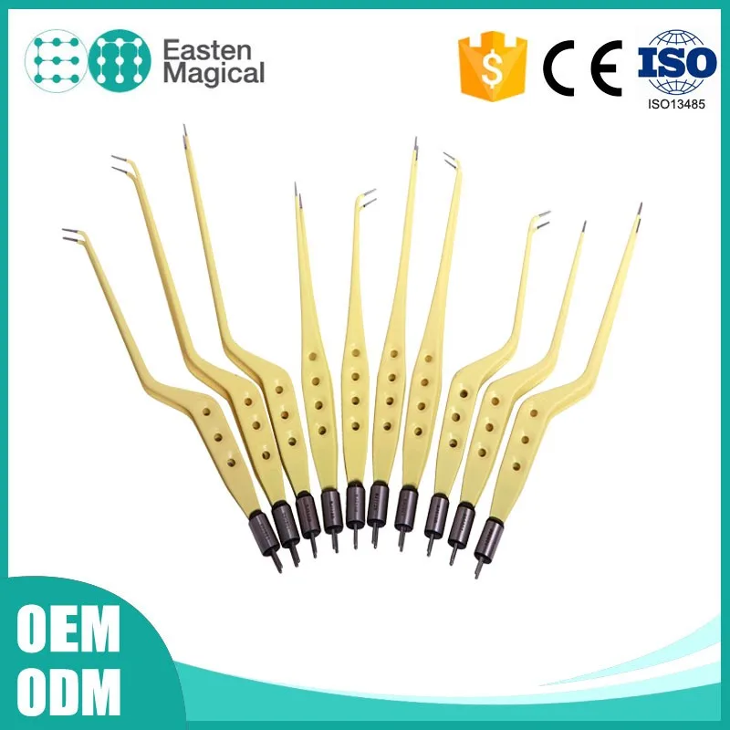 Reusable Electrosurgical Bipolar Cautery Forceps Buy Electrosurgical