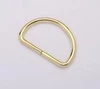 New coming gold stainless steel trendy style original d ring buckle
