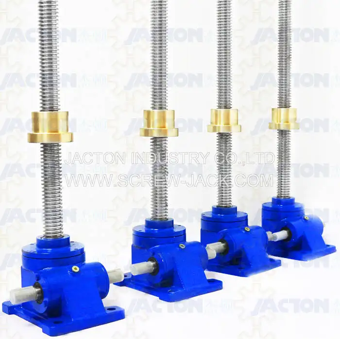 High Quality And Precision Jtw 2 5t 2 5 Ton Hand Operated Lead Screw Jack For Table Lift With Crank Mechanism Buy Hand Operated Lead Screw Jack Hand Operated Screw Jack Lead Screw Jack Product On