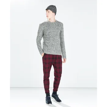 black and red striped pants mens