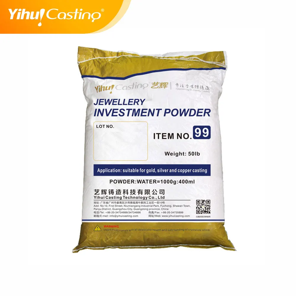 Yihui brand 99 Investment Powder suitable for gold casting