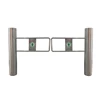 Enter and exit automatic barrier round pillar electronic turnstile gate supermarket swing gate