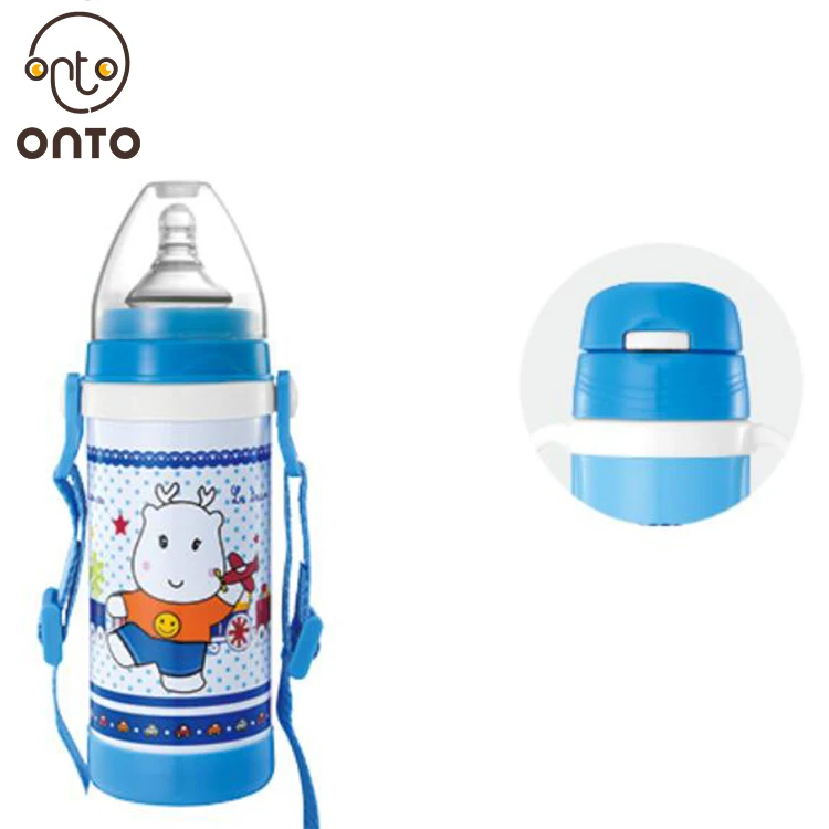 stainless steel baby feeding bottle
