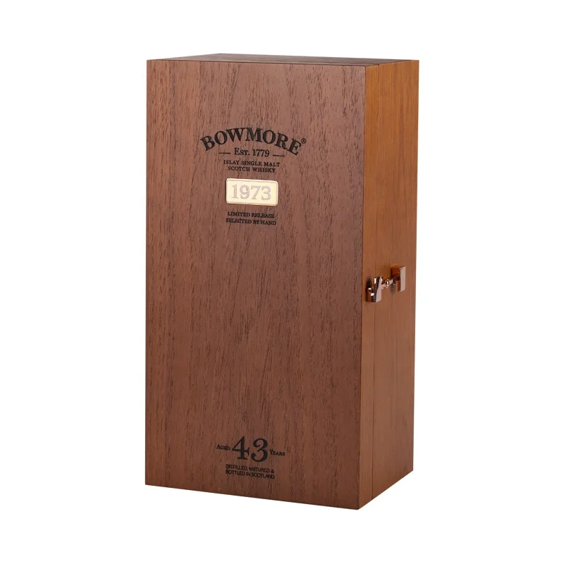 
Manufacturer custom wine box with customized hinge and latch 
