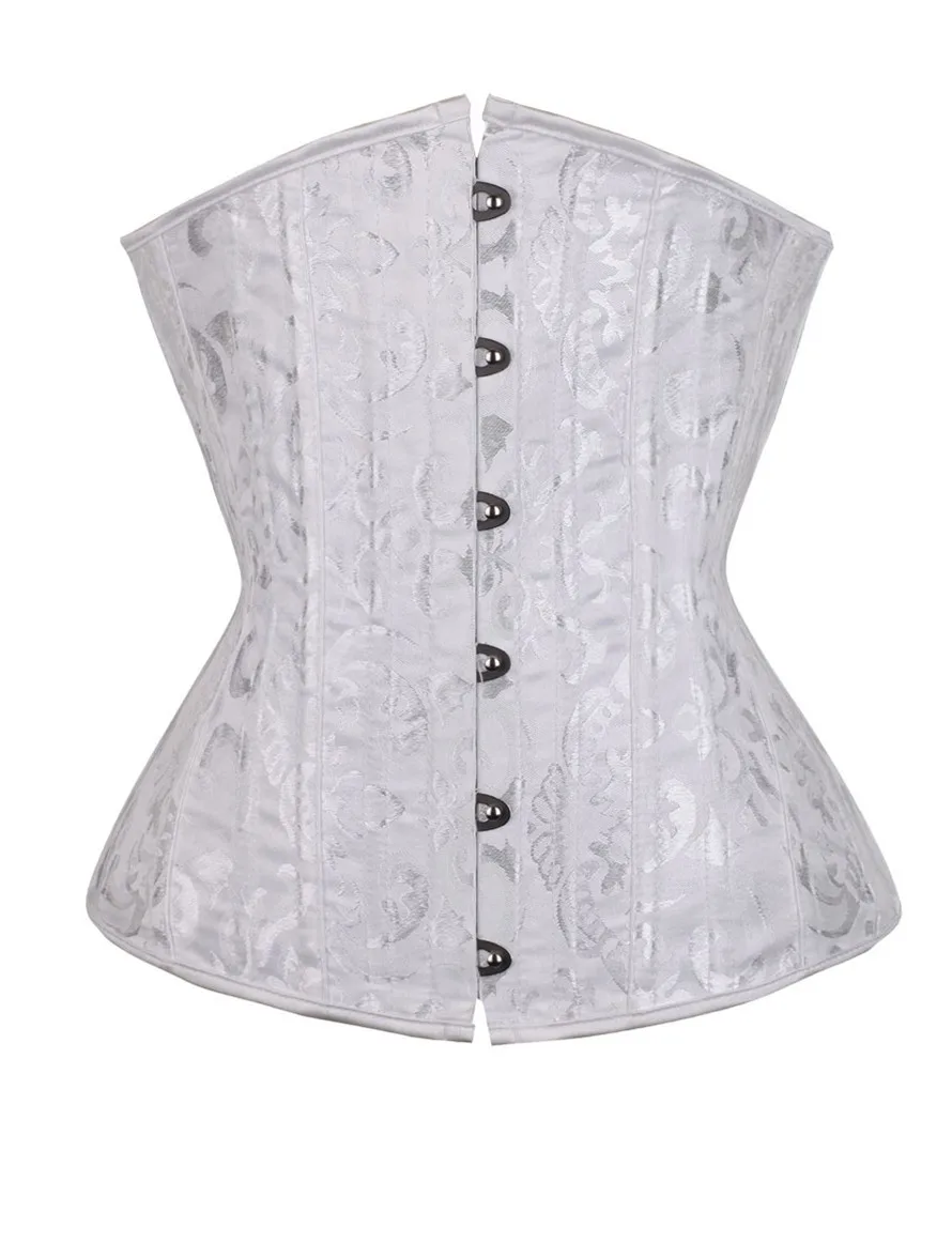 Gothic Woman Corsets Naked Breast Slim Lingerie With Lace Ribbon 26 Steel Boned Corset - Buy