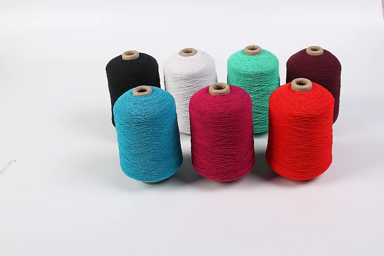 Spandex Elasticity Yarn For Socks Elastic Rubber Thread Yarn 120d 140d