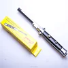 Folding switch blade Hair Comb Hair Brush steel spring comb folding Knife Comb For Training