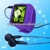 Portable FM function mp4 wrist watch with ebook