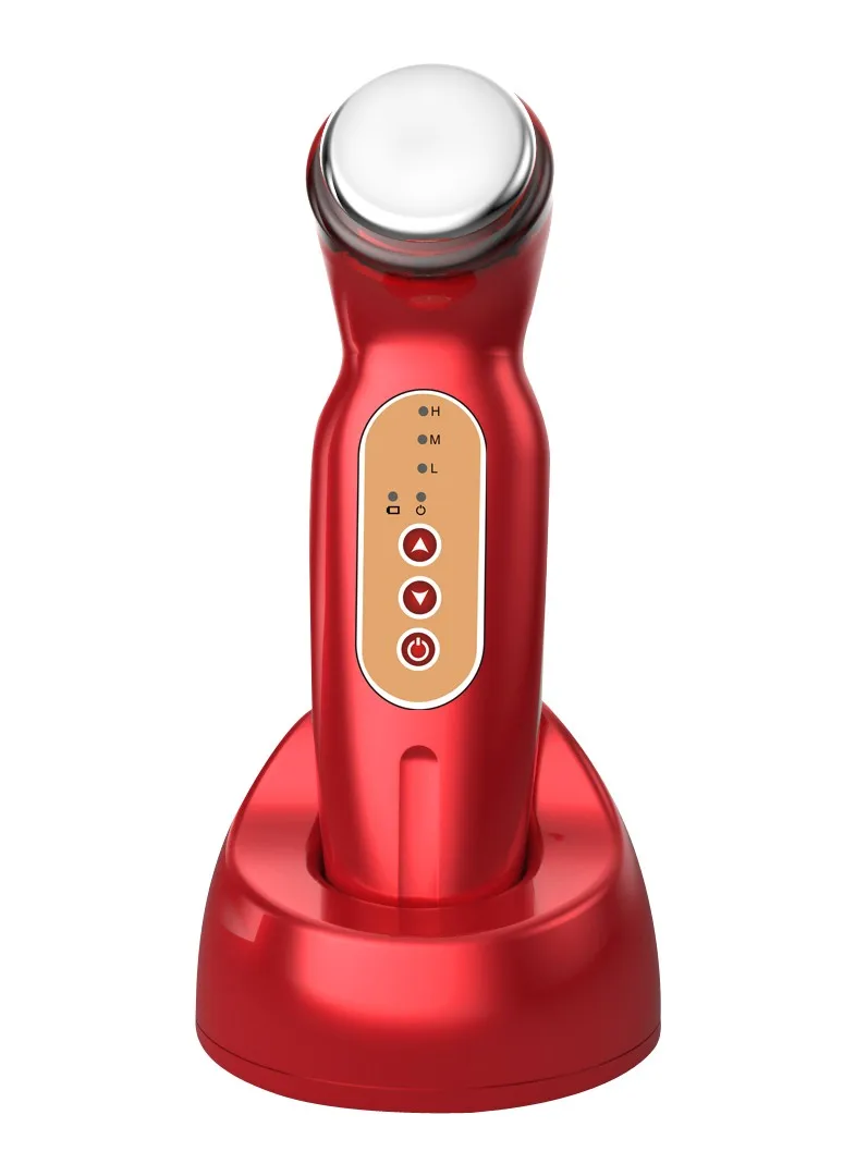 Portable Ultrasonic Skin Tightening Facial Massager Machine For Home