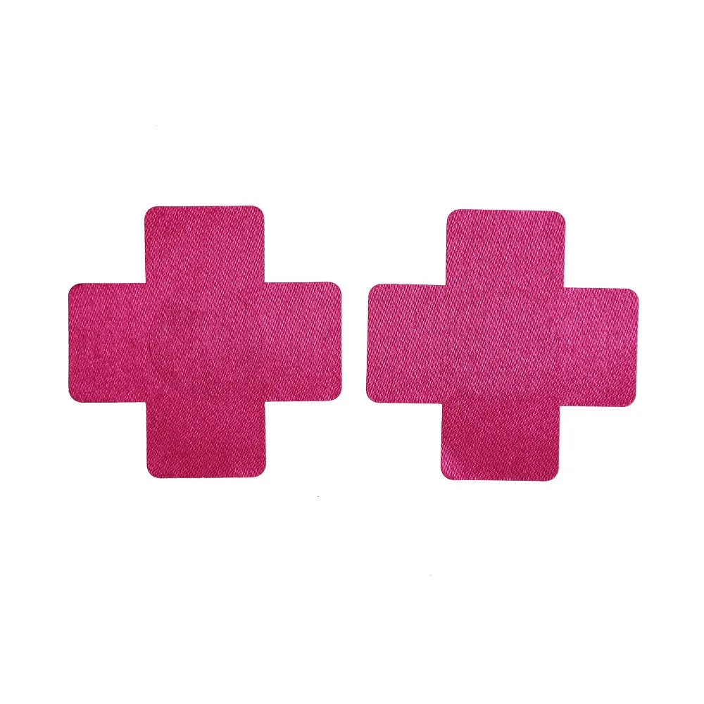 nippies cross waterproof self adhesive fabric nipple cover