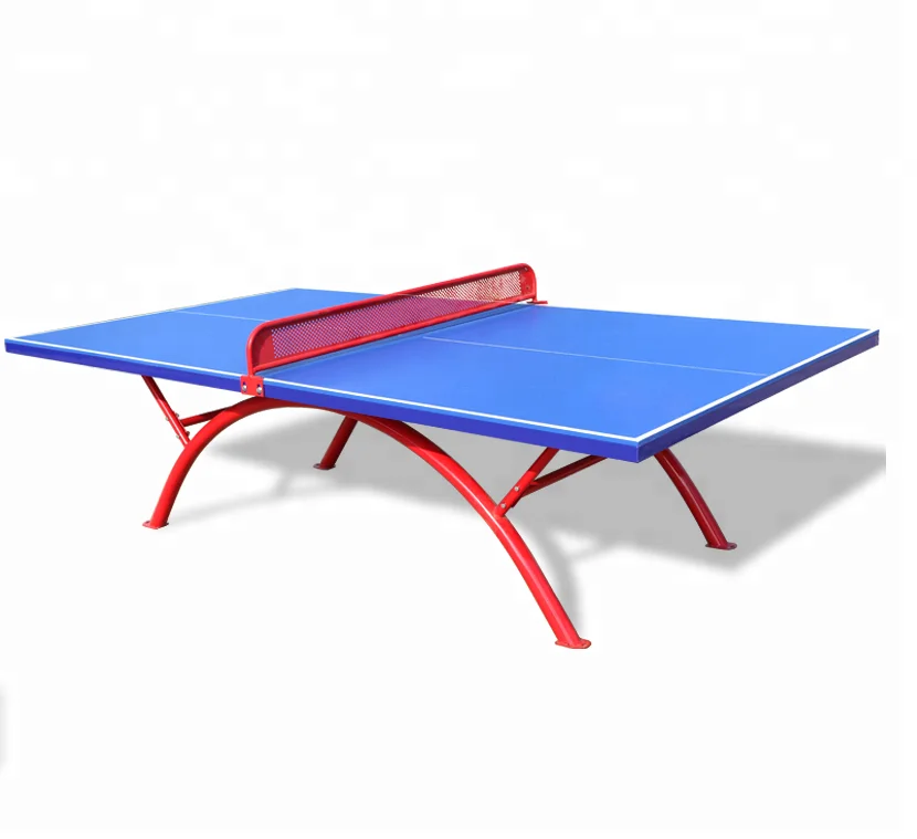 

High quality cheap price waterproof table tennis table/ping pong table, Blue /custom color