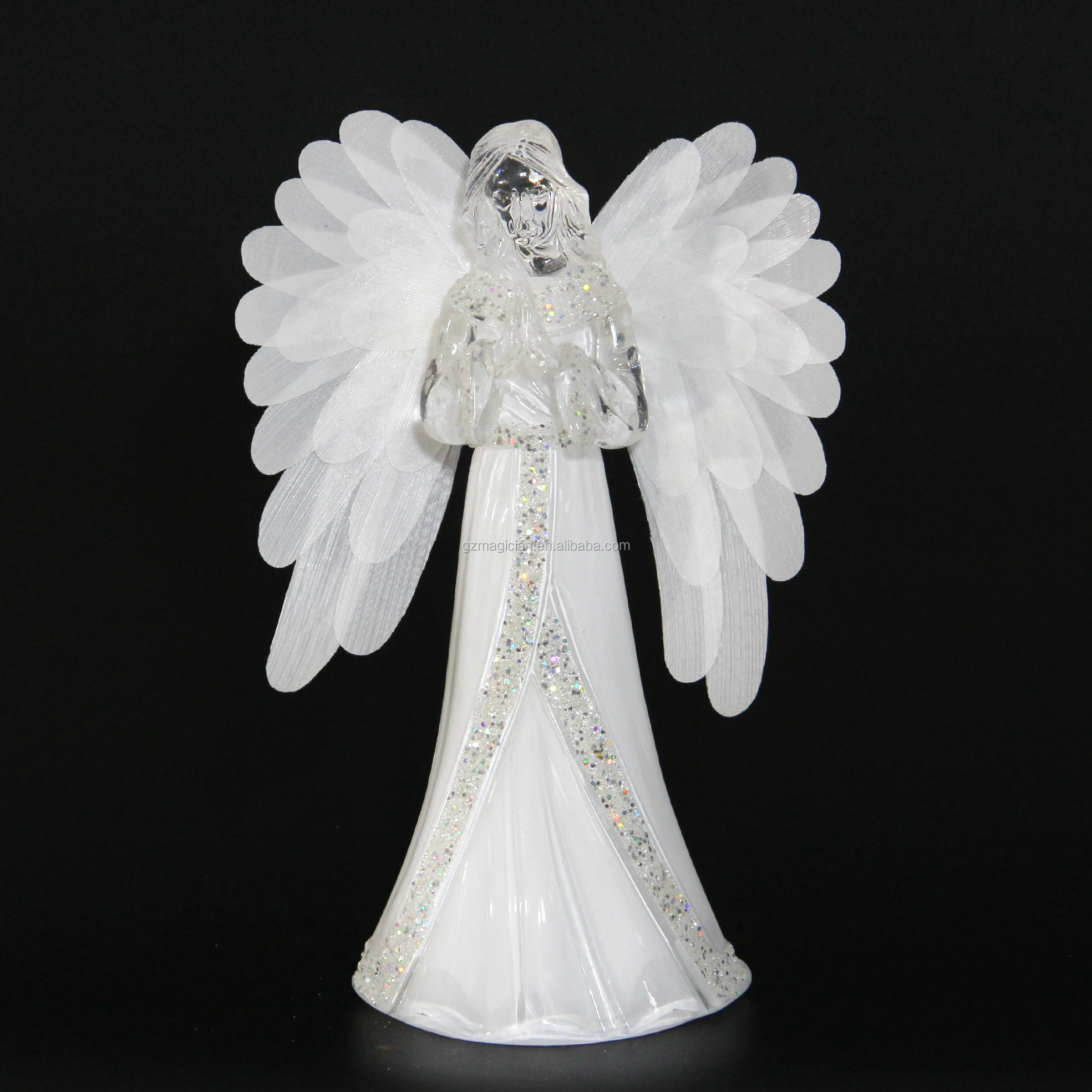
colorful led angel ornament art decor international wholesale chinese products 