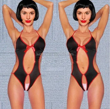 latex monokini