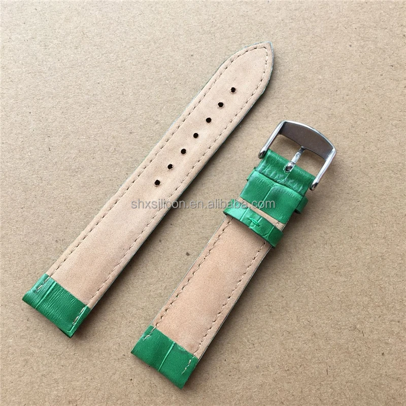 

any PMS color high-quality genuine leather crocodile watch strap manufacturer