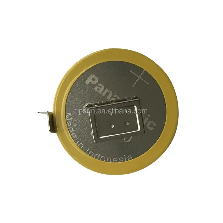 Customized Cr2450 3v Lithium Button Battery With Solder Tabs For Vx520