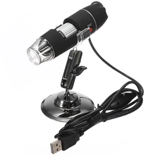 High Quality 50X-500X Camera 2MP Mega Pixels USB Digital Microscope Endoscope 8 LED Magnifier With Stand Holder