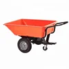 ATV Hitch Tow Behind 10 cubic ft Yard Utility Dump Trailer
