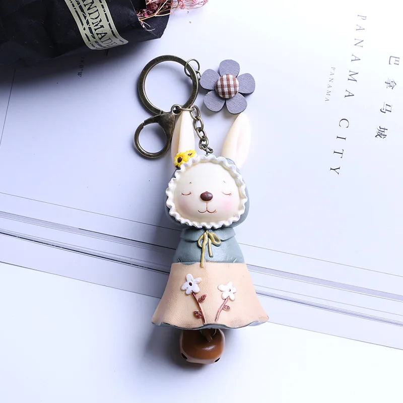 jellycat rabbit keyring