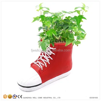 Sepatu Dekoratif Tanaman Pot Penanaman Pot Pekebun Pot 