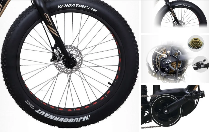 48v 250350w High Quality 26 Inch Electric Bike With Fat Tire/big Wheel