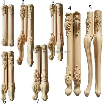Furniture Parts Decorative Furniture Wood Table Chair Legs Antique
