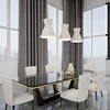 100% shading modern dark grey black blue color plain custom made heat insulation blackout curtain for living room