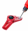 Drill dust catcher and laser combo