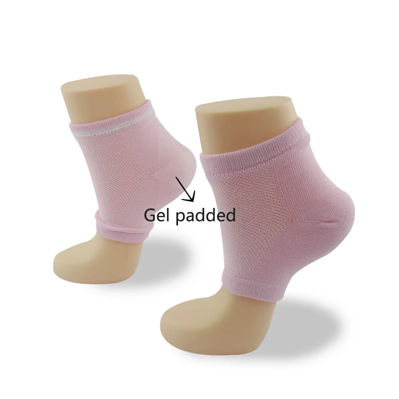 
Gel moisture heel socks 