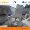 stone eagles carving