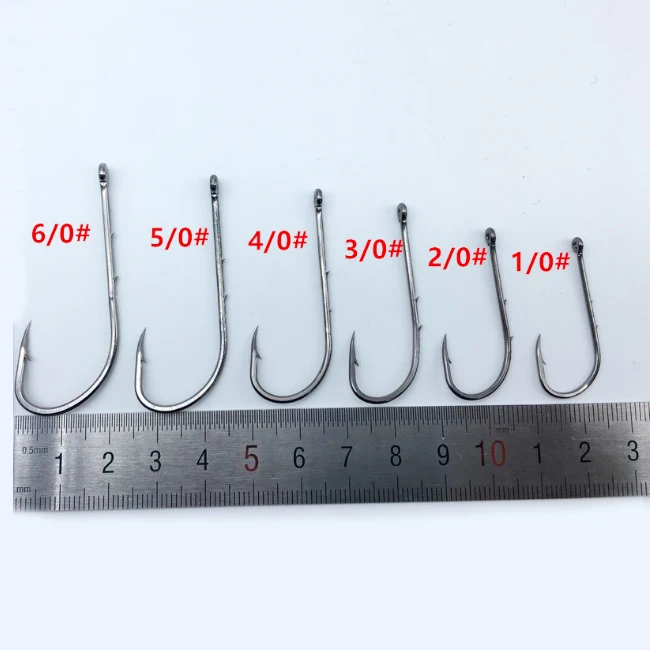 Long Shank Fishing Hook Baitholder High Carbon Steel Hooks - Buy High