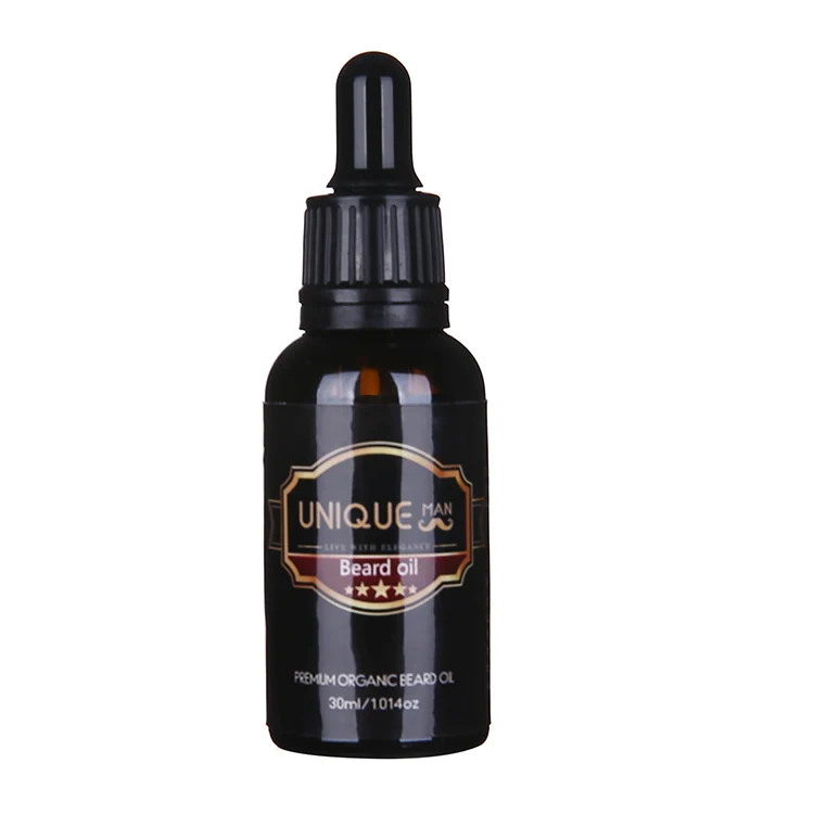 

Unique brand wholesale private label bottle beard oil, Colorless