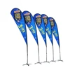 Advertising Usage and Polyester feather teardrop Flags Banners
