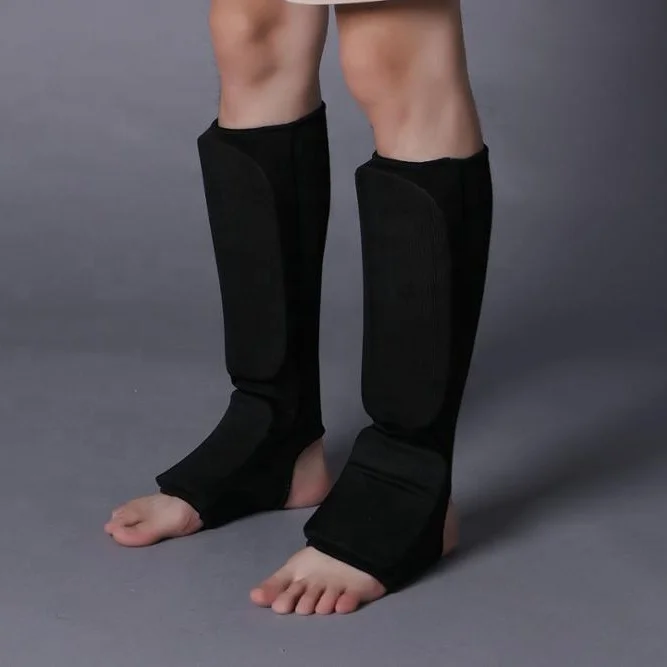 Karate Mixed Martial Arts Shin&instep Pads Heavy-duty Black - Buy ...