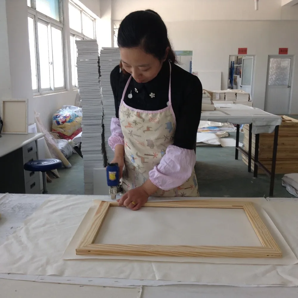 
Wood stretcher bar canvas printing inner frame for stretch and gallery 