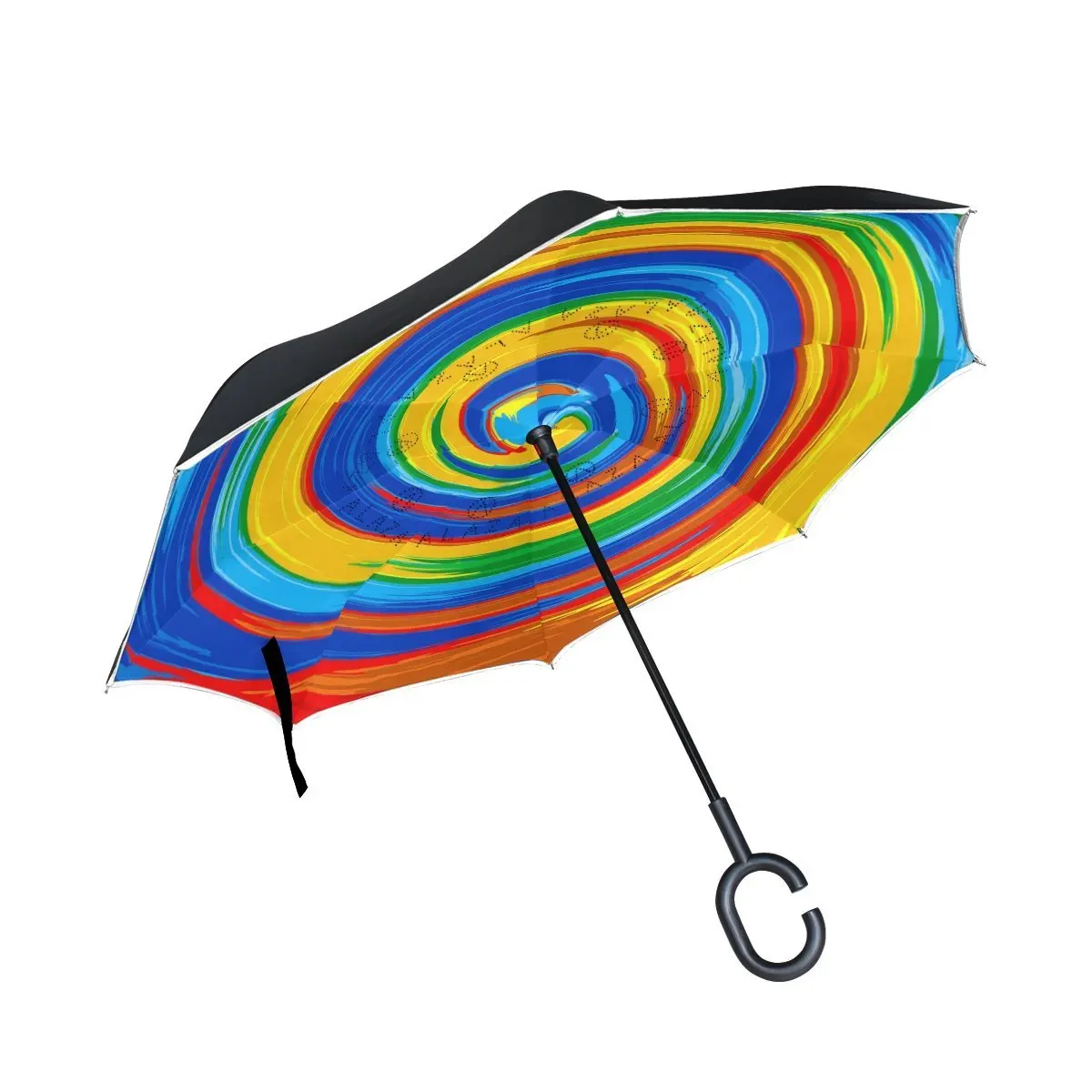 Personalized Drop Spray Splash Portable Umbrella Fashion Folding Travel Umbrella