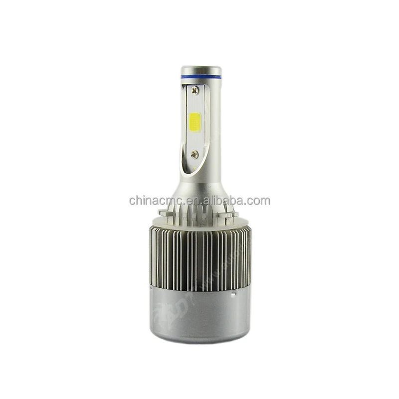 H4 LED COB Luces Delanteras del Coche Kit 3800LM 6000K L/ámparas de luz Blanca Bombillas