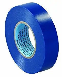 2 Width Maxi Flash Break Silicone Film Electrical Tape 72 yds Length 2.5 mil Thick Blue