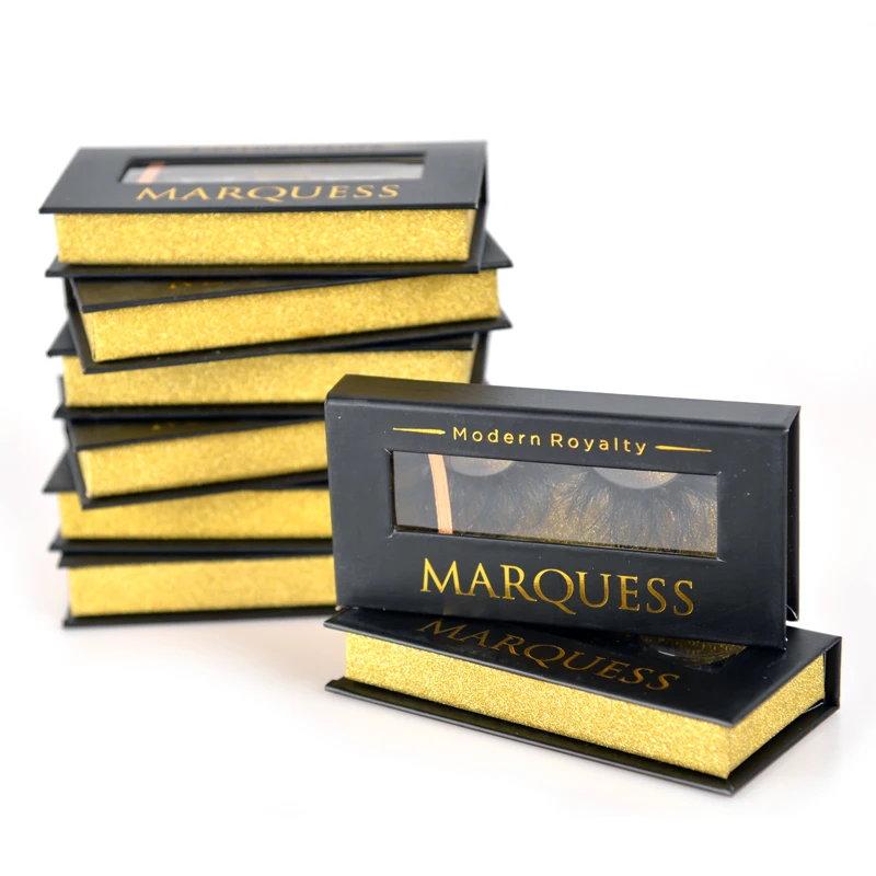 

wholesale 100% cruelty free 3d mink strip lashes custom package Luxury Mink 3D Lashes, Natural black