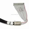 black shielded round flat ribbon IDC Computer Cable Harness with Function Test