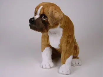 plush boxer dog
