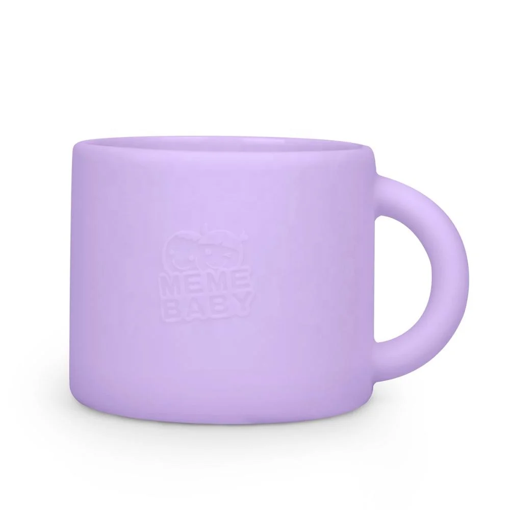 

Wholesale Baby Infant Toddler Kid Drinking Coffee Silicone Mugs Cup With Handle 350ml BPA Free Customization Eco Friendly, Yellow, lime, green, blue, pink, purple, customized