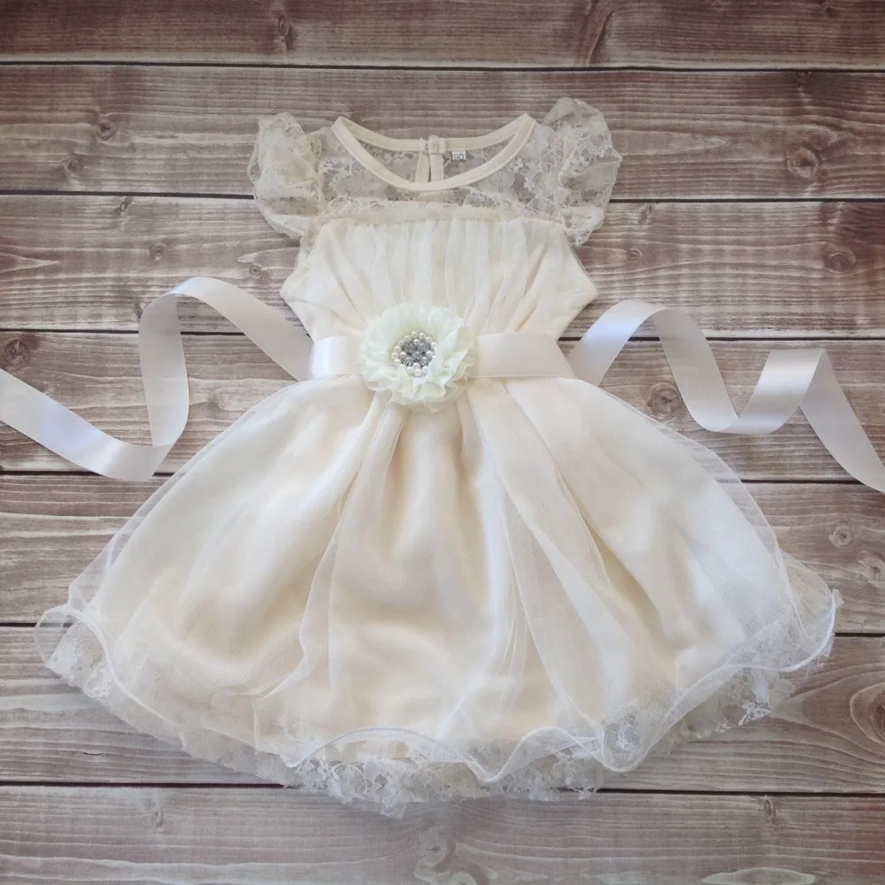 

country wedding flower little girl dresses, 3 year old girl dress