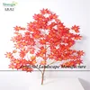 SJZGP25 artificial maple tree leaves , ceramic maple leaf, plastic maple leaf