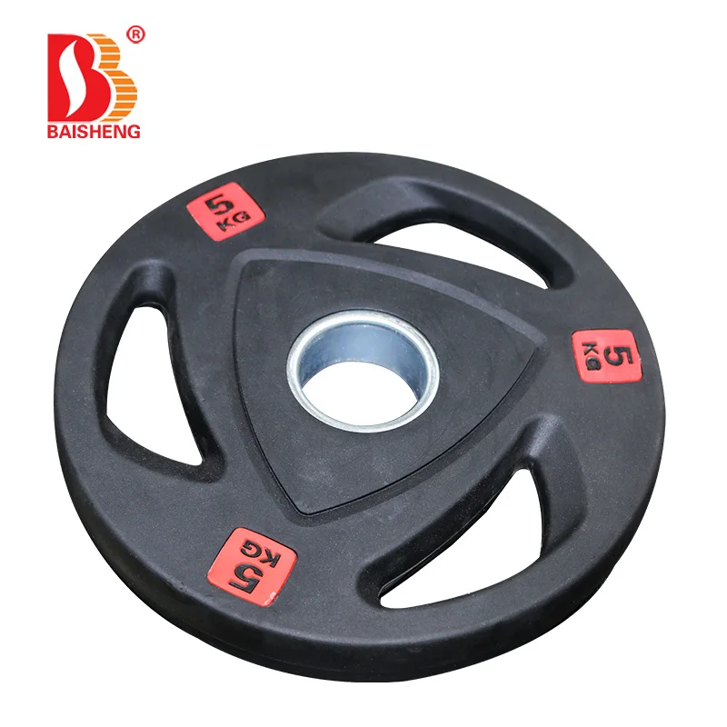 
Hot Sale Free Weight Commercial Gym Equipment Barbell Discs Bumper Plate Weight Plate 